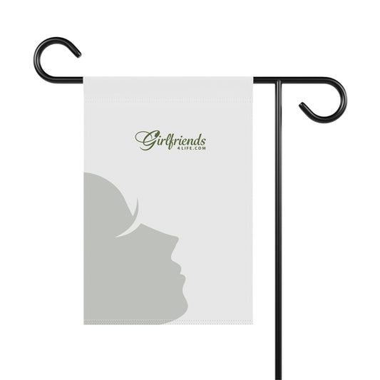 (Stakeholders) Girlfriends4life Decorative Garden Flag – Feminine House & Yard Banner