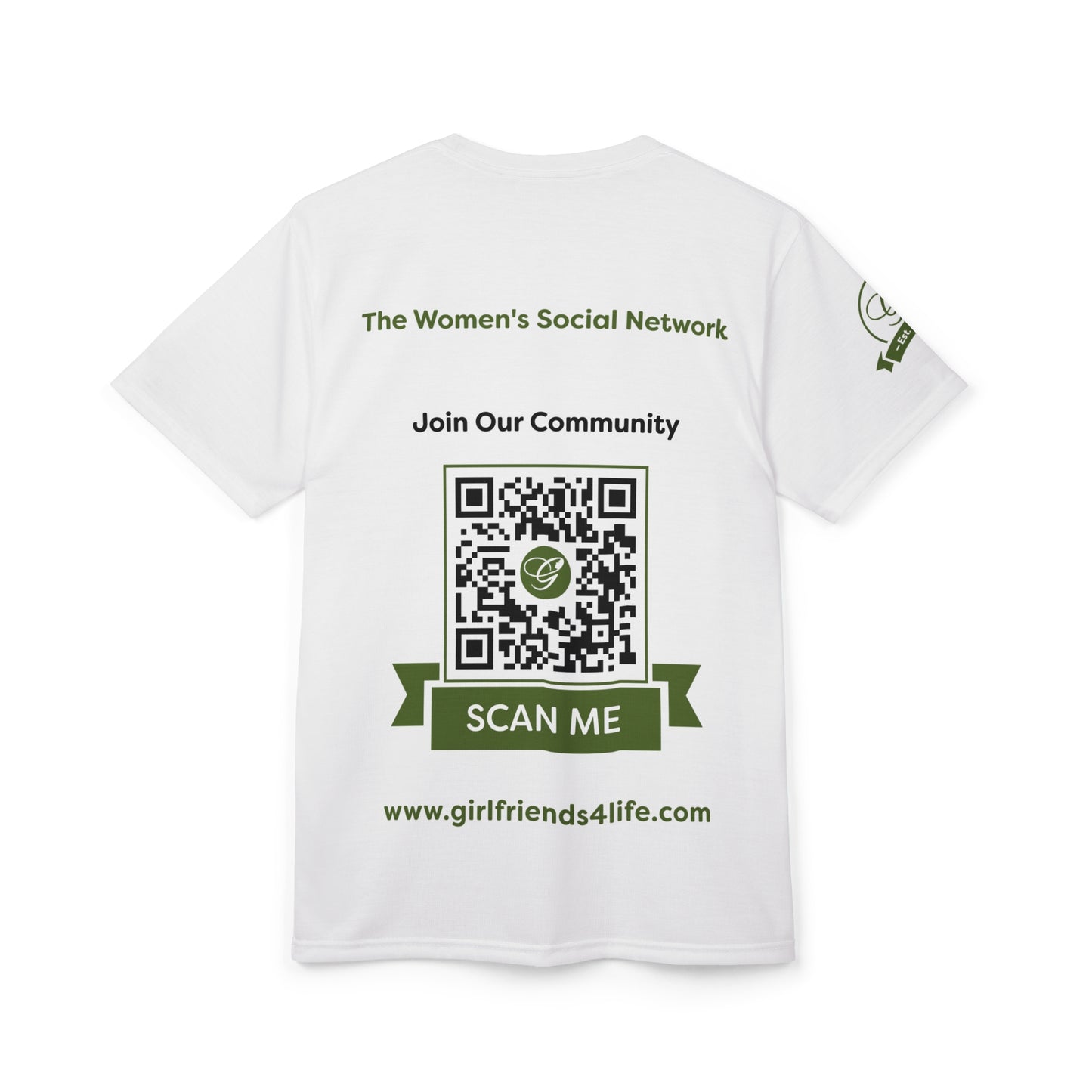 (Stakeholders) Girlfriends4Life Logo Tee — Women’s Silhouette Graphic T-Shirt