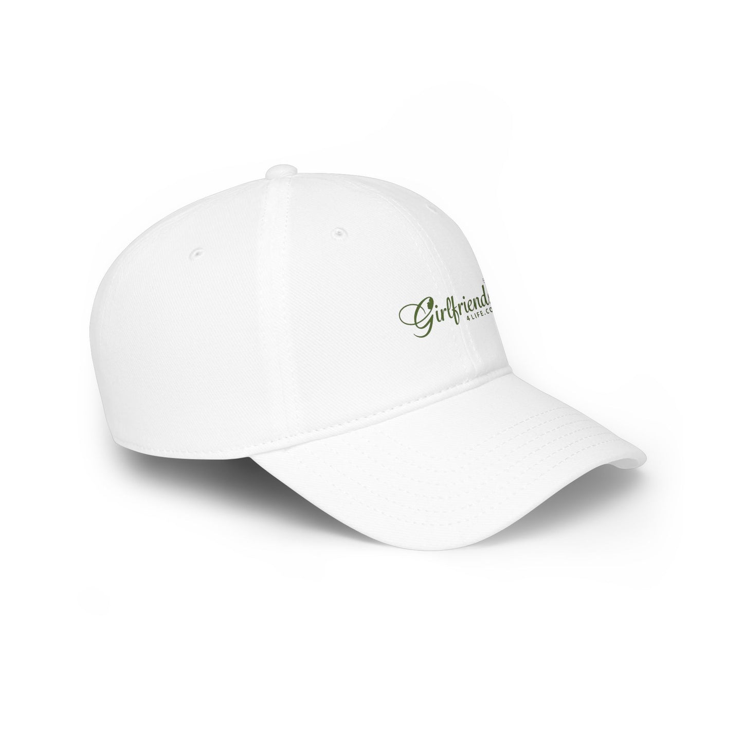 (Members) Low Profile Baseball Cap - "Our issues. Our lives. Our world." Minimalist Social Network Logo Hat (Members)