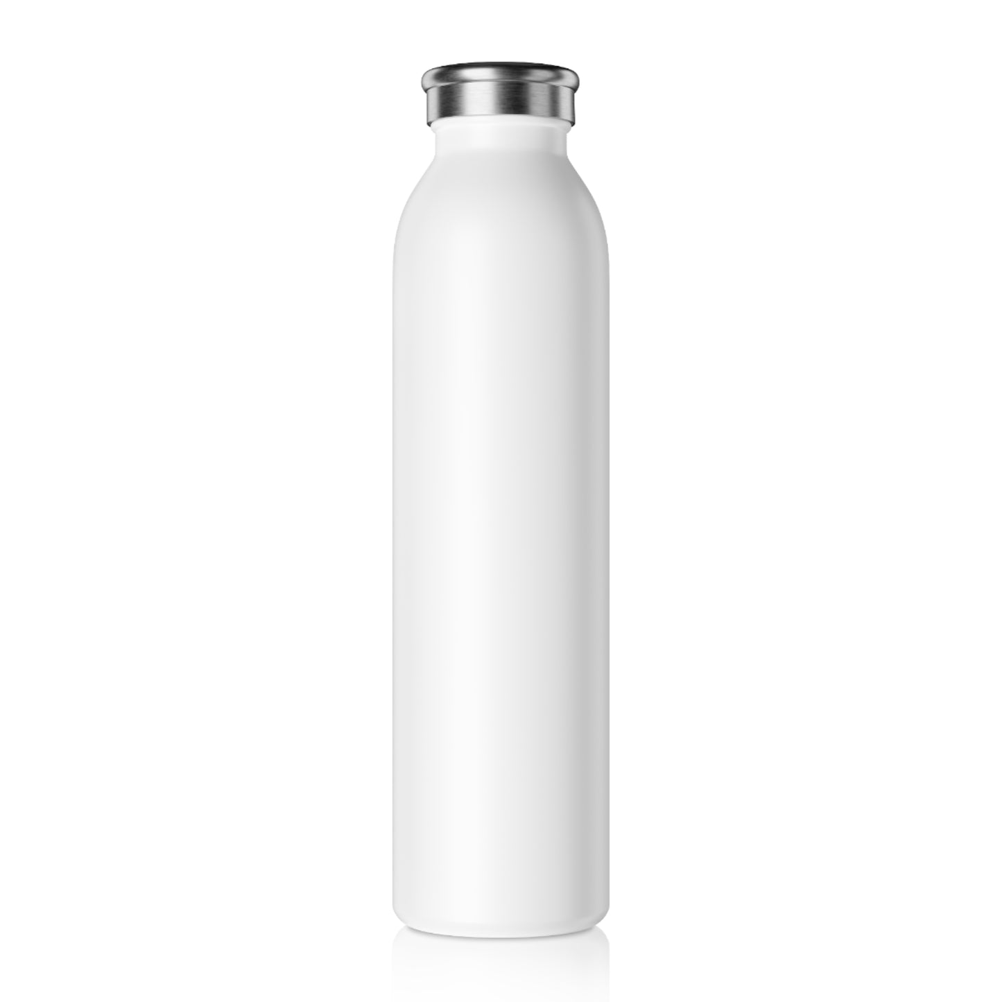 (Stakeholders) Slim Water Bottle — Minimalist Monogram 'G' Crest Stainless Steel Bottle