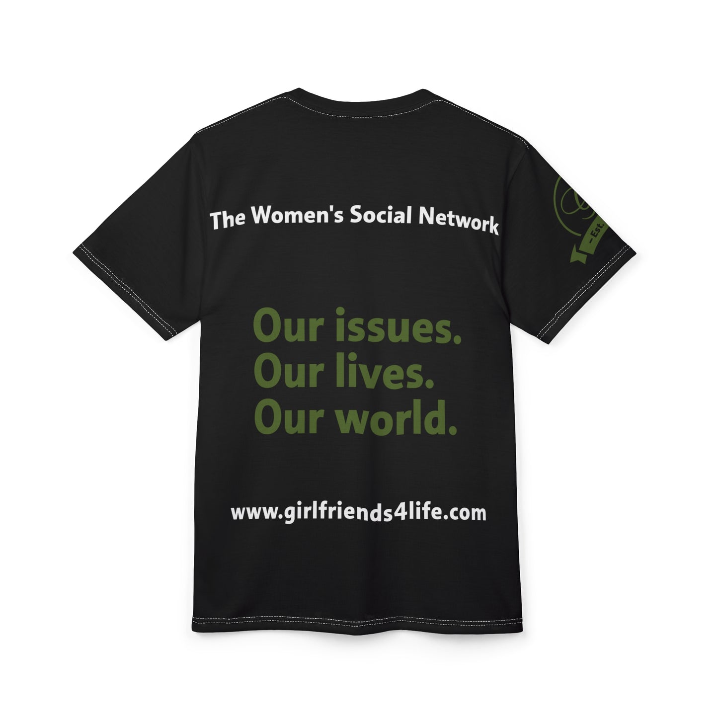 (Members) Girlfriends4Life Logo Tee