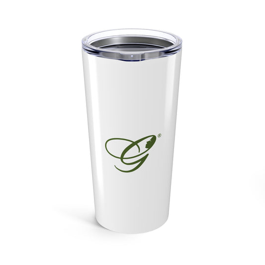 (Stakeholders) Monogram G 20oz Insulated Tumbler — Est. 2008 Personalized Drinkware