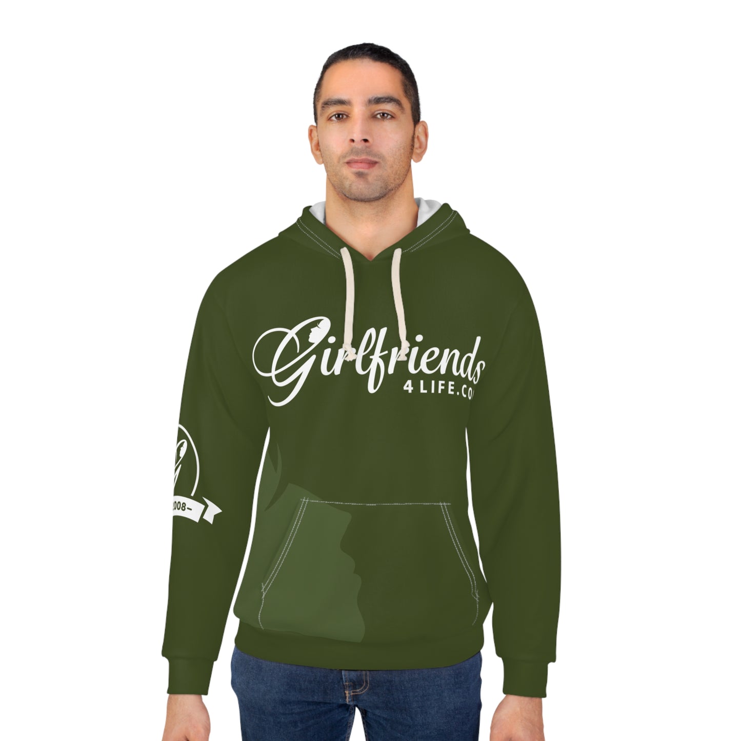 Girlfriends4Life.com Hoodie — 'Our issues. Our lives. Our world.' Women's Social Network Pullover