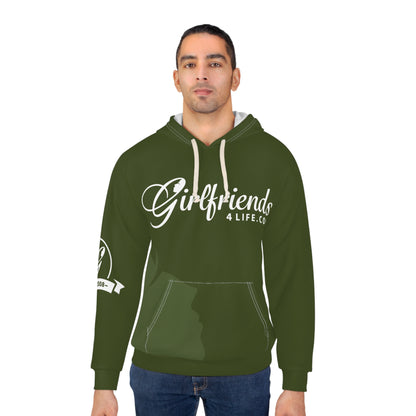 Girlfriends4Life.com Hoodie — 'Our issues. Our lives. Our world.' Women's Social Network Pullover