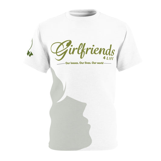 Girlfriends4life T-Shirt — 'Our Issues. Our Lives. Our World.' Friendship Tee