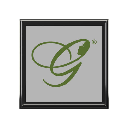 (Members) Personalized Monogram Jewelry Box — 'G' with Est. 2008 Engraving
