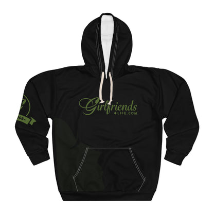 (Stakeholders)  Girlfriends4Life QR Hoodie — Women’s Social Network Pullover