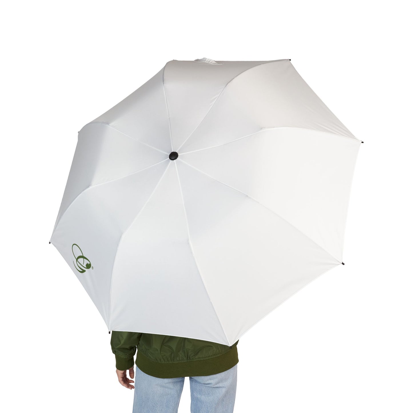 (Stakeholders) Compact Foldable Umbrella — Semi-Automatic Travel Umbrella with Logo
