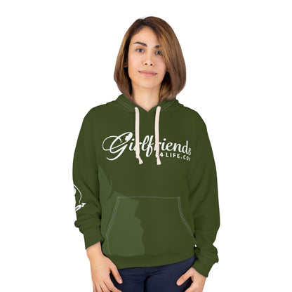Girlfriends4Life.com Hoodie — 'Our issues. Our lives. Our world.' Women's Social Network Pullover