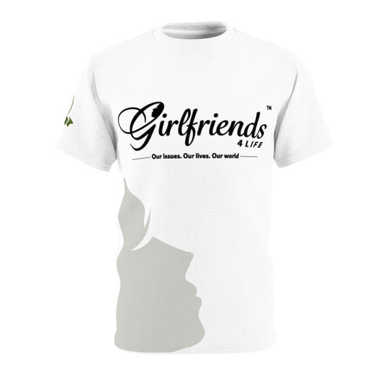 Girlfriends4life Tee — 'Our Issues. Our Lives. Our World.' Women's Friendship Graphic T-Shirt