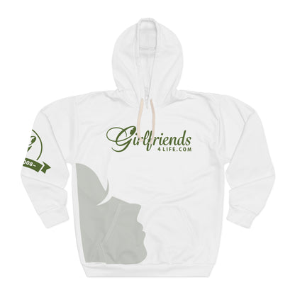 (Members) Girlfriends4Life Women's Social Network Hoodie — "Our issues. Our lives. Our world."