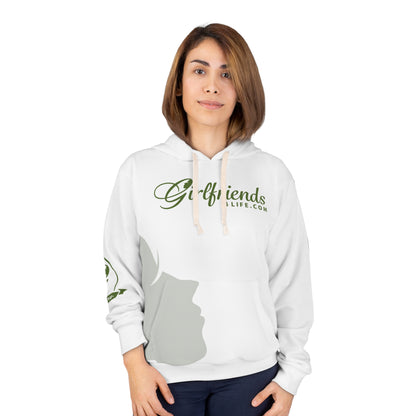 (Members) Girlfriends4Life Women's Social Network Hoodie — "Our issues. Our lives. Our world."