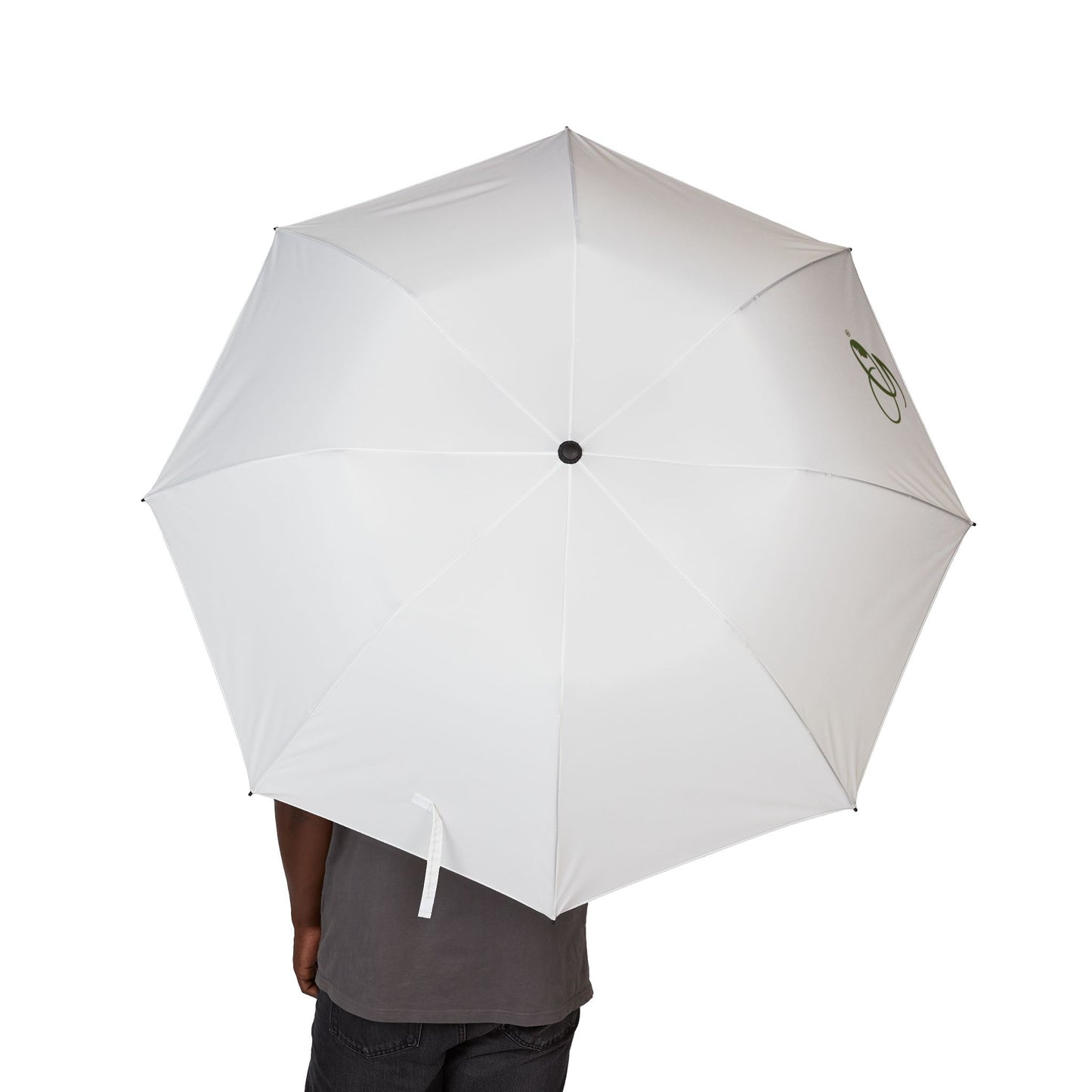 (Stakeholders) Compact Foldable Umbrella — Semi-Automatic Travel Umbrella with Logo