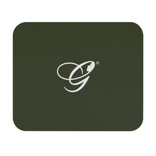 (Members) Rectangle Mouse Pad — “Our issues. Our lives. Our world.” Olive Desk Mat for Women’s Social Network